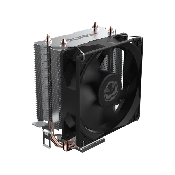 Cooler Para Processador Tundra 90 Black Vulcan - TDP 115W - LGA 2066 2011 1366 1700 1851 1954 1200 1150 1151 1155 1156 AM4 AM5 - ACTBK90 - PCYES