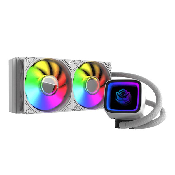 Water Cooler 240mm Tundra White Ghost ARGB - WCTWG240 - PCYES