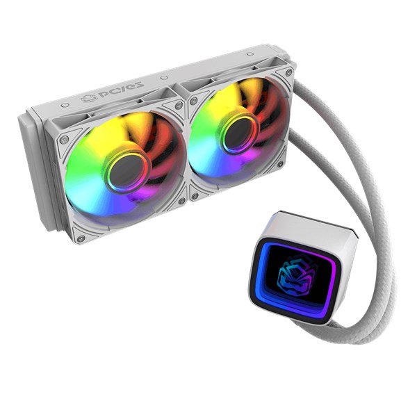 Water Cooler 240mm Tundra White Ghost ARGB - WCTWG240 - PCYES