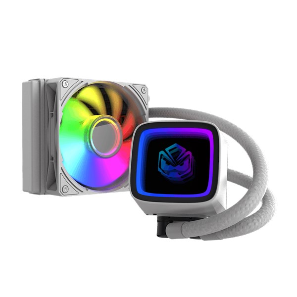 Water Cooler 120mm Tundra White Ghost ARGB - WCTWG120 - PCYES