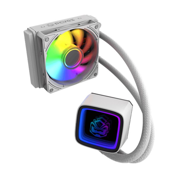 Water Cooler 120mm Tundra White Ghost ARGB - WCTWG120 - PCYES