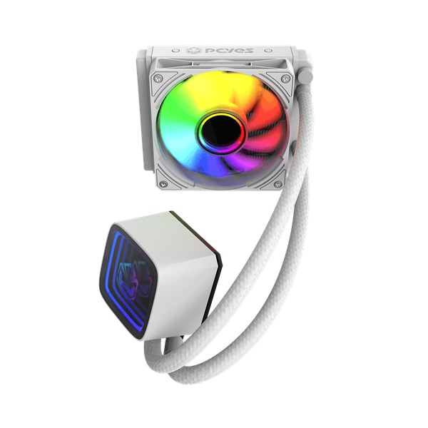 Water Cooler 120mm Tundra White Ghost ARGB - WCTWG120 - PCYES