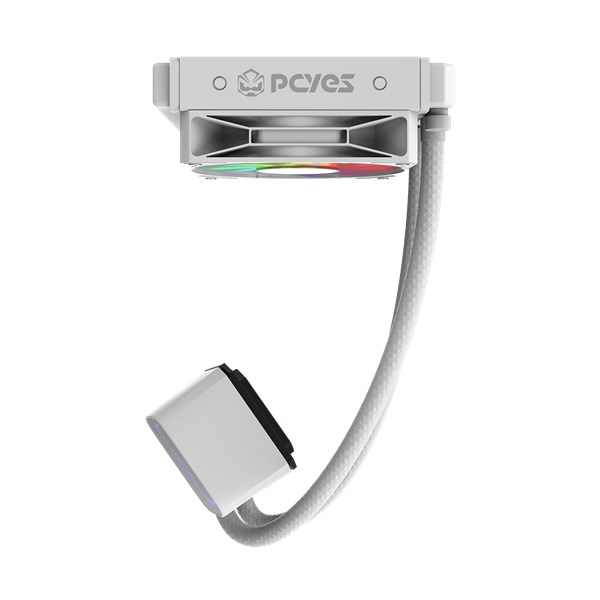 Water Cooler 120mm Tundra White Ghost ARGB - WCTWG120 - PCYES