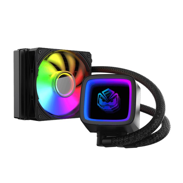 Water Cooler 120mm Tundra Black Vulcan ARGB - WCTBK120 - PCYES