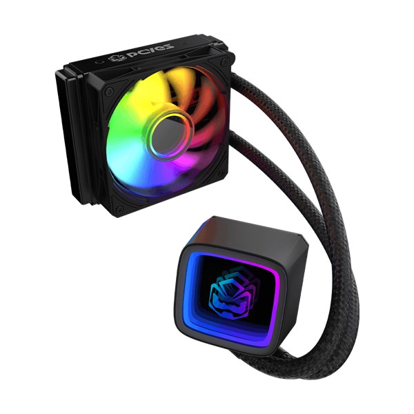 Water Cooler 120mm Tundra Black Vulcan ARGB - WCTBK120 - PCYES