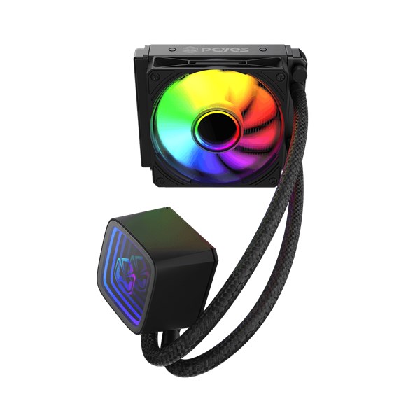 Water Cooler 120mm Tundra Black Vulcan ARGB - WCTBK120 - PCYES