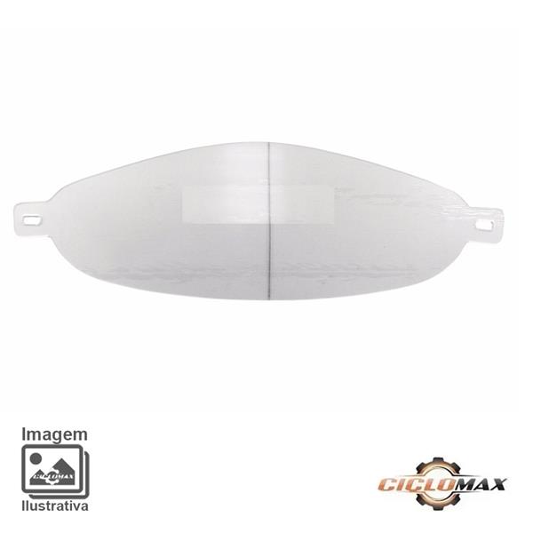 VISEIRA CAPACETE INTERLAGOS GOW CRISTAL 0,75MM - GOW