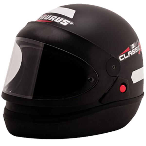 CAPACETE SAN MARINO PRETO FOSCO CLASSIC TAMANHO 56 - TAURUS