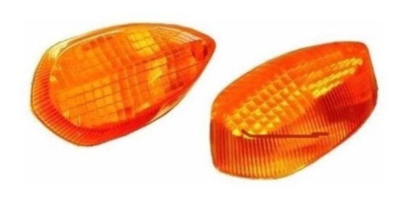 LENTE PISCA YBR/FACTOR/FAZER/CROSSER 125/150 AMARELA - PISCA MAIS