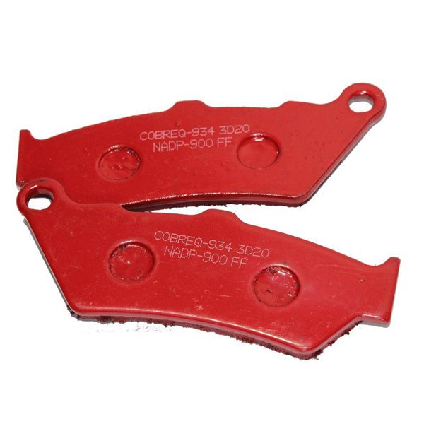 PASTILHA FREIO DIANT CB500 BMW F650 CB500 97/05 XT660 F800 BMW - COBREQ