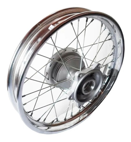 RODA MONTADA TRAS 17X215 BROS/NXR 125/150/160 TAMBOR (C/ROLAM.TUCHO) - PROTORK