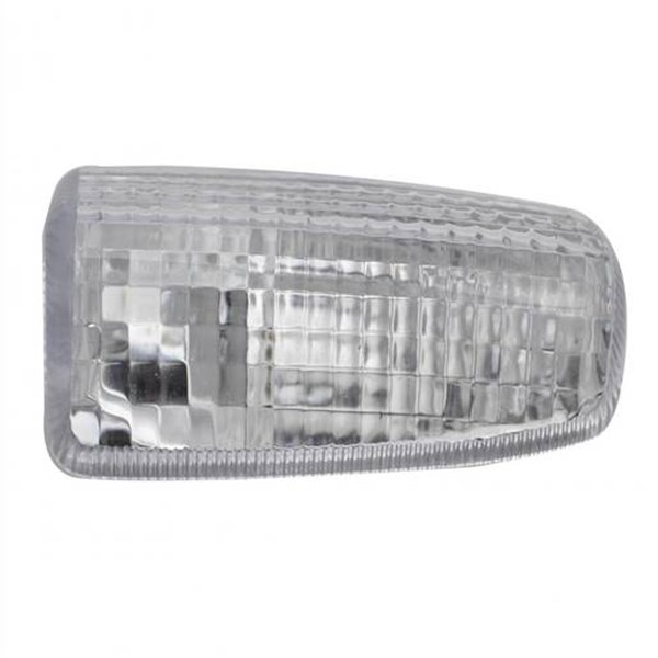 LENTE PISCA TITAN/FAN/CG 125/150 00/13 CBX/TWISTER 250 CB 300 CRISTAL TRANSPARENTE (UNID) - PISCA MAIS