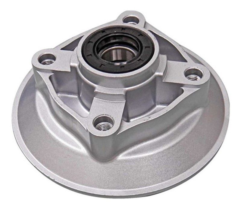 FLANGE + PRISIONEIROS COROA TRAS TITAN/FAN/CG/START 150/160 KS/ES/ESD/ESDI  - FABRECK