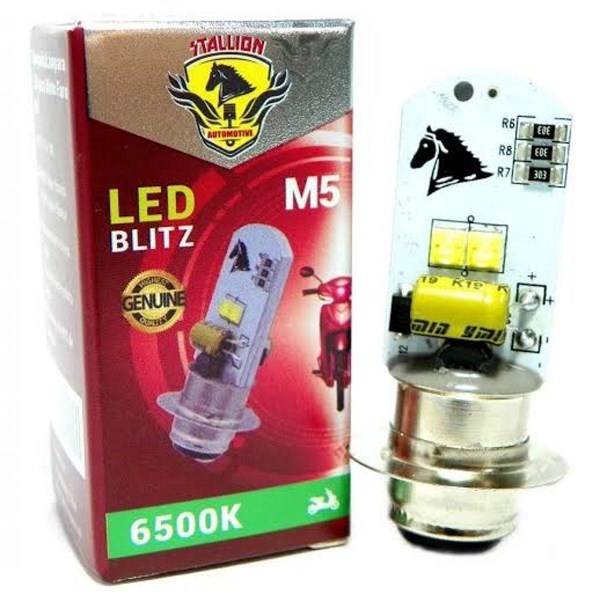 LAMPADA FAROL M5 LED BIZ 125/100/POP 100 BROS/NXR125/150 (ANTIGA) - STALLION