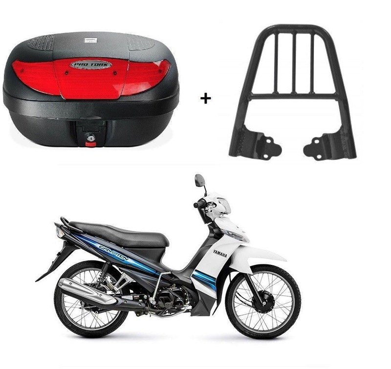 BAGAGEIRO CRYPTON 10/14 PRETO