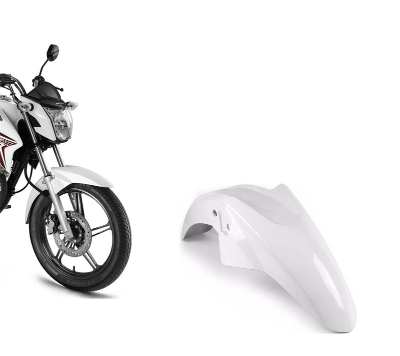 PARALAMA DIANT TITAN/FAN/CG 125 CARGO 00/13 BRANCO  - WESTER