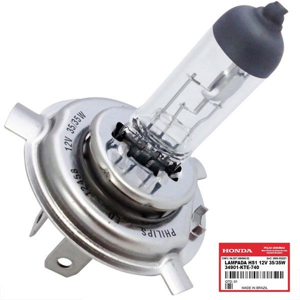 LANTERNA (LUZ) DE PLACA DA NXR/BROS 160 XRE 190 - ORIGINAL HONDA