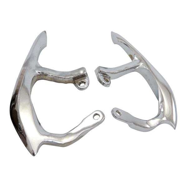 ALÇA TRASEIRA ESPORTIVA CROMADA FAN 160 CB300 14/16