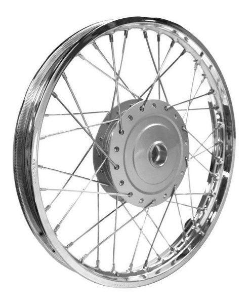 RODA MONTADA DIANT 18X160 YBR/FACTOR/RD/RDZ 125 RD 135 TAMBOR C/ROLAMENTO - PROTORK