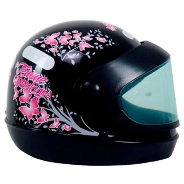 CAPACETE INTERLAGOS PRETO FEMME 58 - GOW
