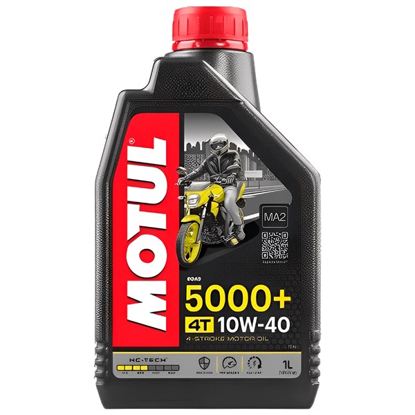 OLEO MOTO SEMISSINTETICO 10W40 5000+ 4T 1L - MOTUL