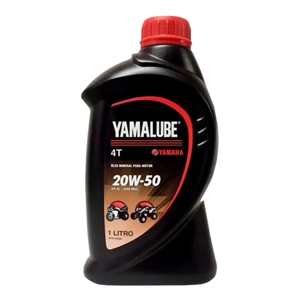 OLEO MOTO MINERAL 20W50 4T 1 LITRO - YAMALUBE