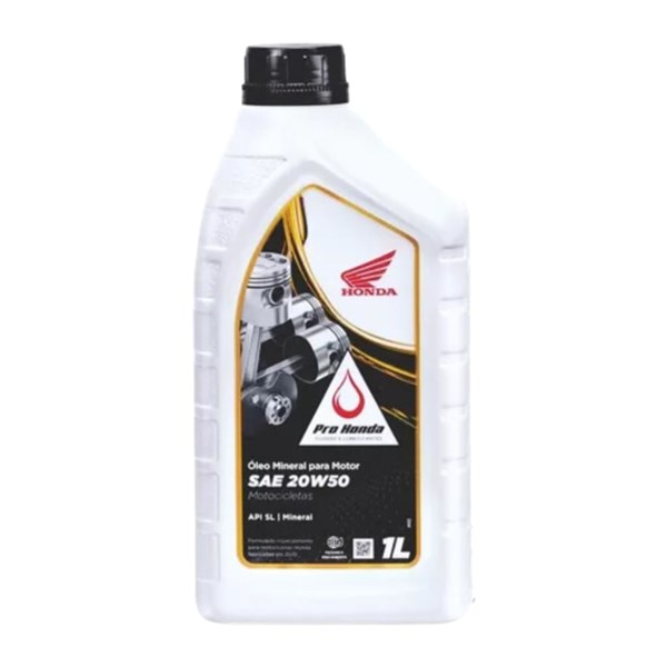 OLEO MOTO MINERAL 20W50 4T 1L PRO HONDA