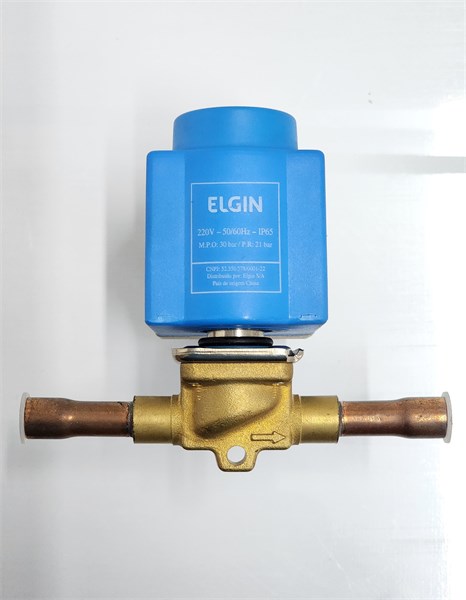 Válvula Solenoide 3/8 Solda