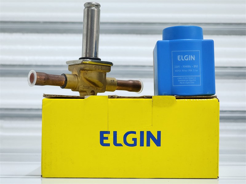 Válvula Solenoide 3/8 Solda