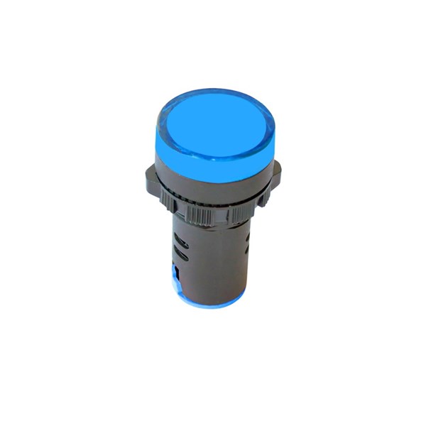 SINALEIRO JNG "LED" PLASTICO AD16-22 220V AZUL 52074