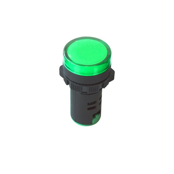 SINALEIRO JNG "LED" PLASTICO AD16-22 220V VERDE 53678