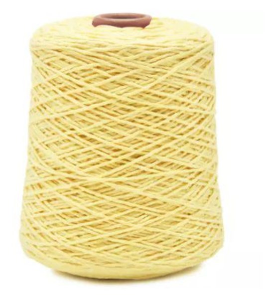 Barbante Euroroma 600g 4/6 - 400 Amarelo Bebe