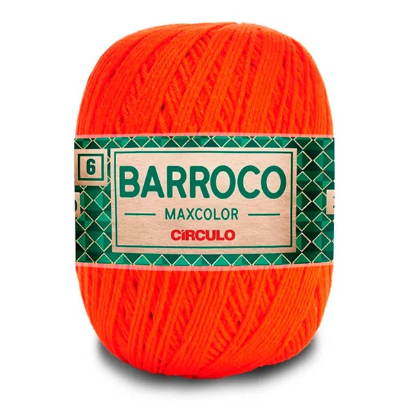 Barbante Barroco Maxcolor 4/6 - 4676 Brasa
