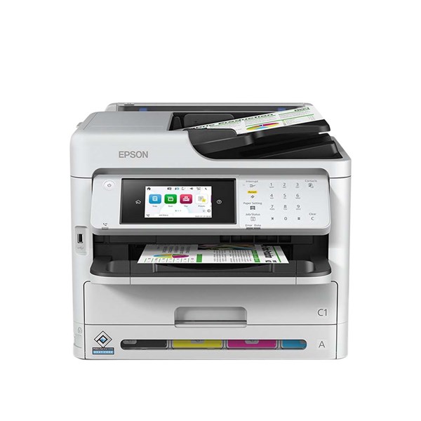 Impressora Multifuncional Epson Workforce WF-C5810 C5810 Colorida