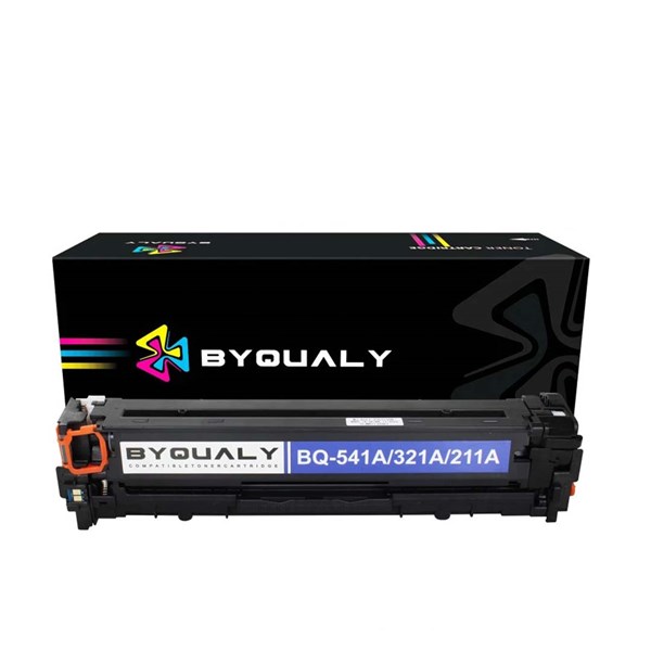 Toner Compatível com HP CB541 CE321 210A Ciano 1.4k Byqualy
