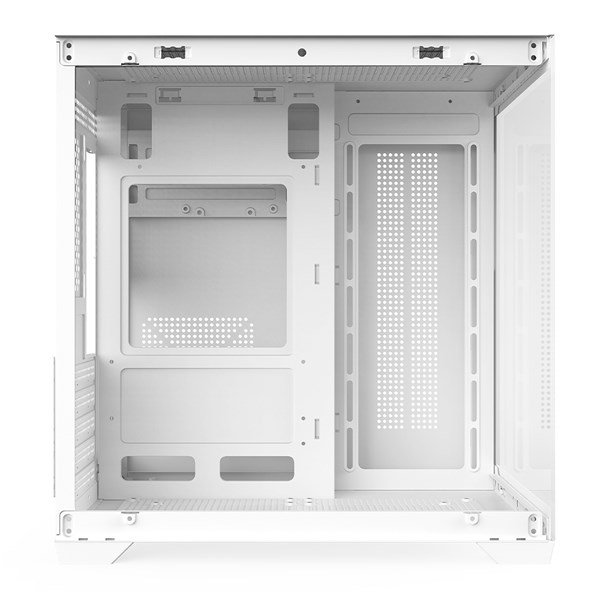GABINETE AQUARIO GAMER GRODD SNOW BRANCO