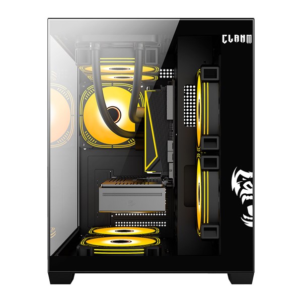 GABINETE AQUARIO GAMER GRODD NIGHT PRETO