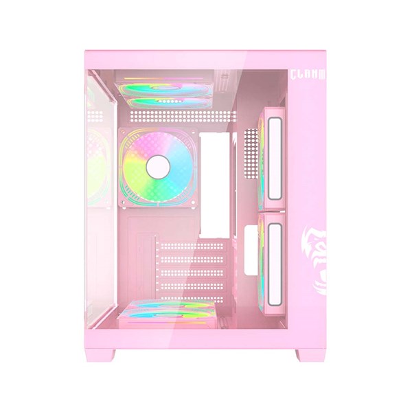 GABINETE AQUARIO GAMER GRODD CANDY ROSA