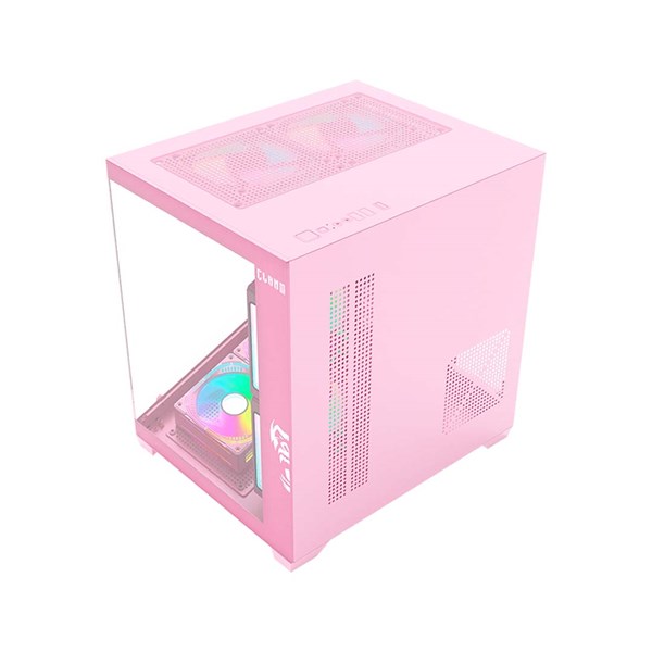 GABINETE AQUARIO GAMER GRODD CANDY ROSA