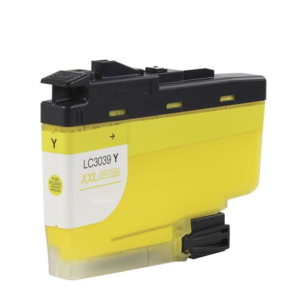 Cartucho Compatível com Brother LC3039XL LC3039 3039 Amarelo 50ml