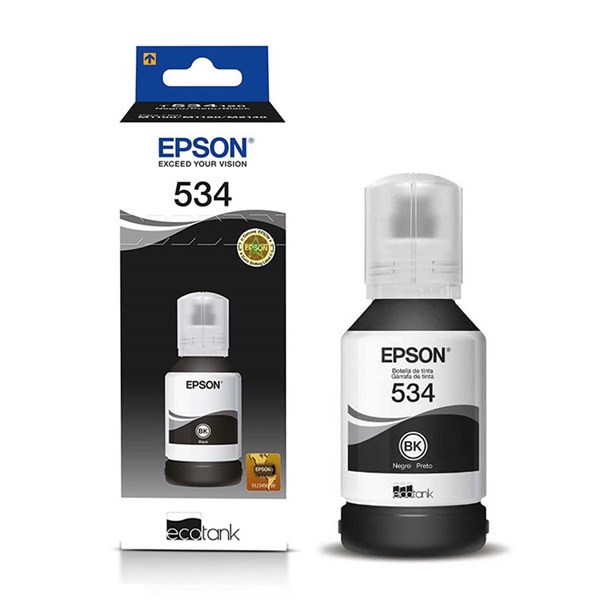 Refil Epson 534 T534 T534120 Preto Original