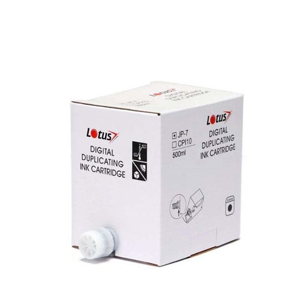 Tinta Duplicador JP7 JP-7 6123 Preto Lotus 500ml