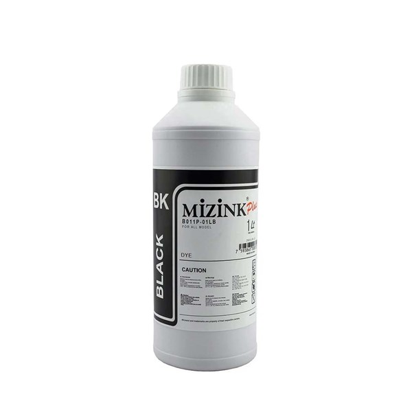 Tinta para Epson Corante EMU08P-01LB Preta Mizink 1litro
