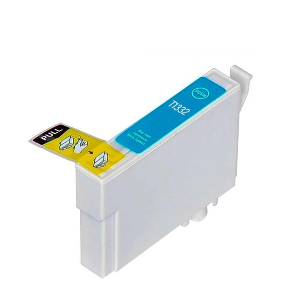 Cartucho Compatível com Epson 133 T133220 T133 Ciano