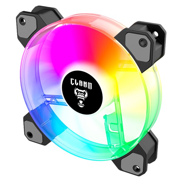 Kit 3 Fans Vex ARGB 3PIN Clanm