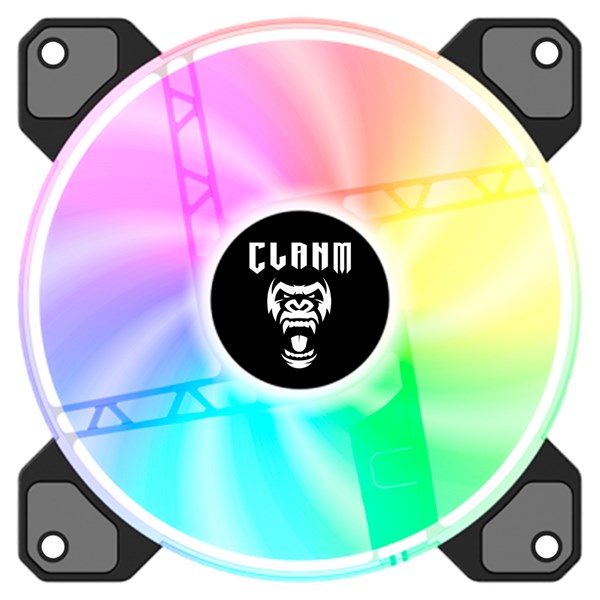 Kit 3 Fans Vex ARGB 3PIN Clanm