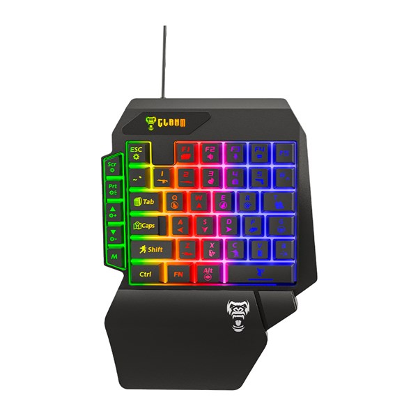 Teclado VOID 35% Com Fio Membrana Clanm 1,5M
