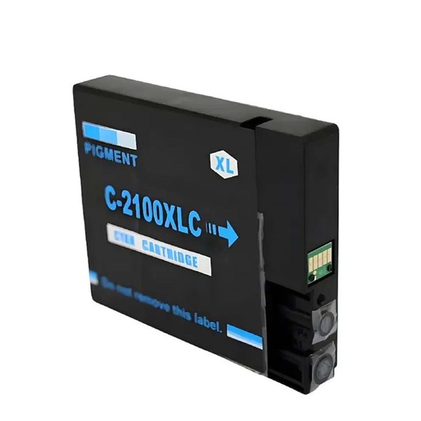 Cartucho Compatível Com Canon PG2100XL 2100 Ciano 35ml
