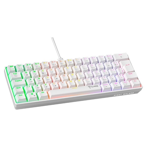 Teclado Mecânico 60% Snow Walker V2 Switch Red CLANM