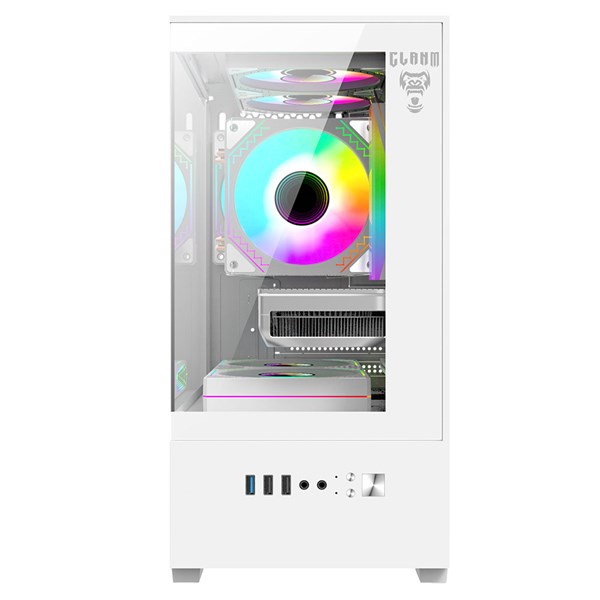 Gabinete Gamer Megalon Snow - Branco